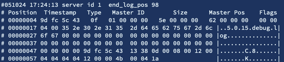 Kafka CDC - Logs
